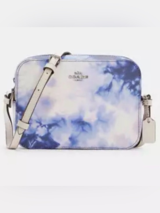 Coach Handbags - Coach Blue Tie-Dye Crossbody Bag